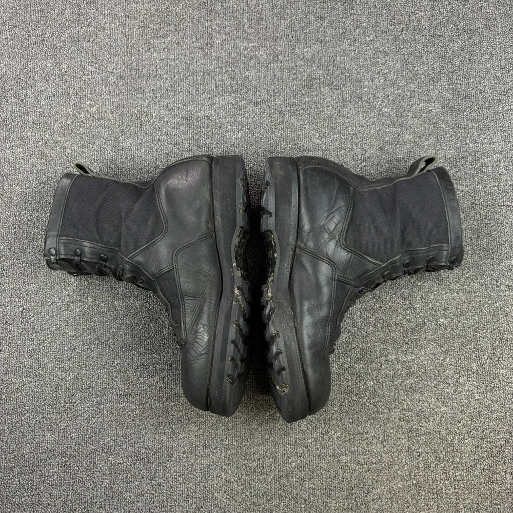 Vintage Wellco Ro-Search Spike Protective Jungle Boots Black  display picture 3